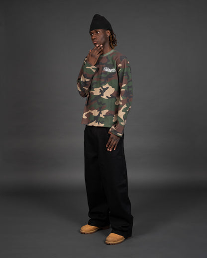 CAMO WAFFLE LONGSLEEVE