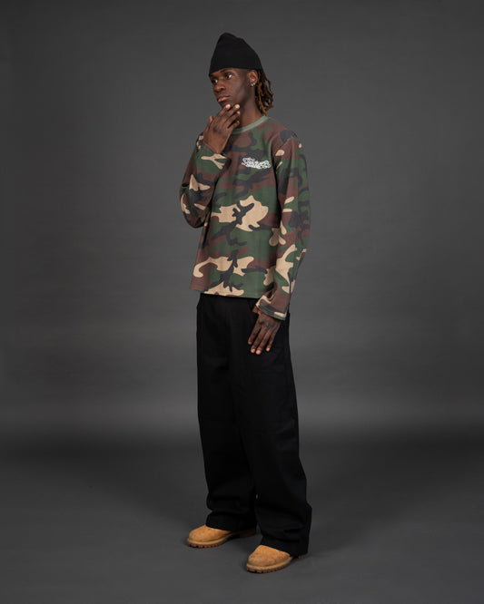 CAMO WAFFLE LONGSLEEVE