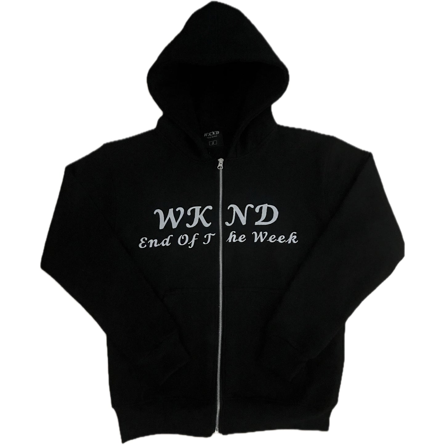 WKND ZIP UP BLACK