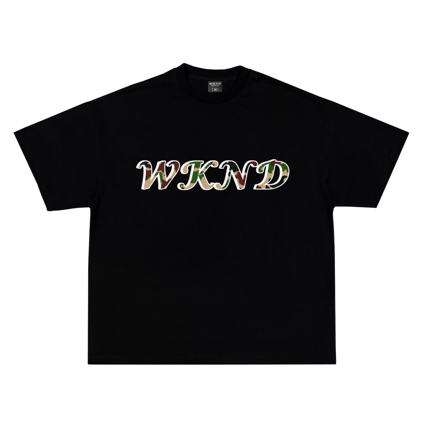 BLACK CAMO TEE