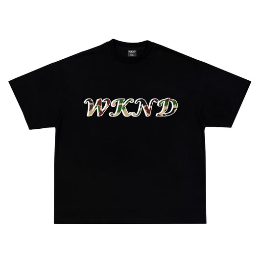 BLACK CAMO TEE